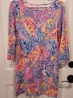 Lilly Pulitzer So Snappy Lilac Verbena Dress